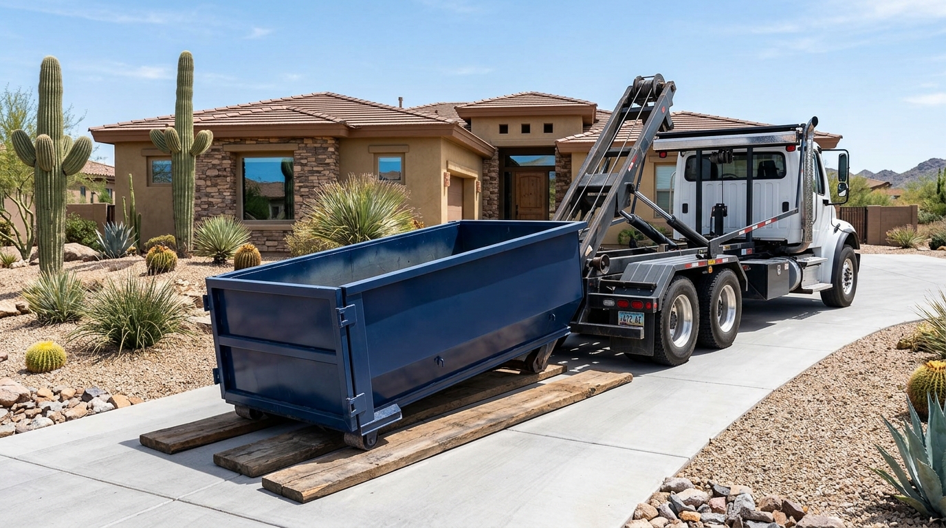 Patriot Best Dumpsters Heavy Duty Delivery in Mesa AZ