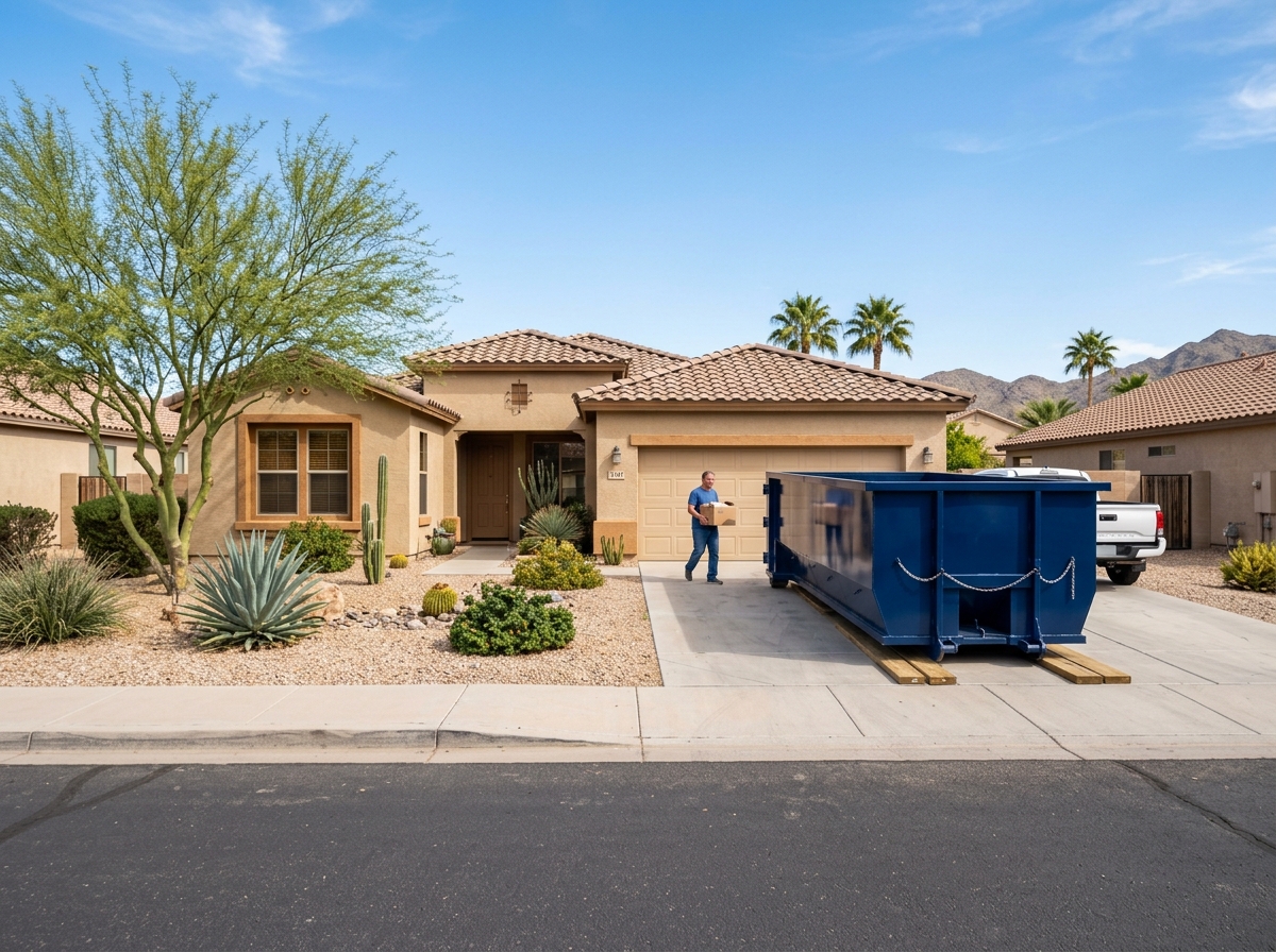 Residential Roll-Off Dumpster Rental